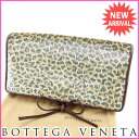 ボッテガ・ヴェネタ BOTTEGA VENETA クラッチバッグ ポーチ レディース スパンコール ブラウン×ベージュ×ブラック レザー 【中古】 J8985