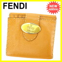 ¥Õ¥§¥ó¥Ç¥£ FENDI W¥Û¥Ã¥¯ºâÉÛ Æó¤ÄÀÞ¤êºâÉÛ Ã˽÷·óÍÑ ¥»¥ì¥ê¥¢ ¥é¥¤¥È¥Ö¥é¥¦¥ó¡ß¥´¡¼¥ë¥É ¥ì¥¶¡¼ ¡ÚÃæ¸Å¡Û E968