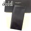 【中古】 ダンヒル Dunhill 長札入れ 札入れ ブラック ロゴ メンズ T6772s