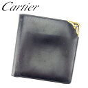 【中古】 カルティエ Cartier 二つ折り 財布 レディ...