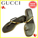 【中古】 グッチ Gucci サンダル #7 1/2B レデ...