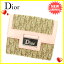 ディオール Dior Wホック財布 財布 二つ折り財布 レディース ロゴプレート トロッター ベージュ×ブラウン×ピンク系 キャンバス×レザー 良品 【中古】 T1712