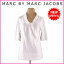 【お買い物マラソン】 【中古】 マークバイマークジェイコブス MARC BY MARC JACOBS カットソー ギャザー入り 6分袖 レディース ♯Sサイズ 小花柄 ホワイト×グリーン 人気 良品 H539 .