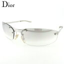 【P10倍】 【中古】 ディオール サングラス アイウエア レディース ロゴ シルバー Dior D2236