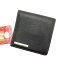 【中古】 カルティエ Cartier 二つ折り財布 メンズ可 ブラック レザー A719 .