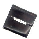【P10倍】 【中古】 カルティエ 三つ折り財布 さいふ ブラック Cartier 三つ折りサイフ サイフ 財布 さいふ 折りタタミブランド 三つ折り財布 さいふ財布 さいふ ユニセックス 小物 人気 贈り物 迅速発送 在庫処分 1点物 M1059