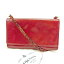 【中古】 プラダ Prada ショルダーバッグ バック ワンショルダー レッド×ブラウン レディース T938s