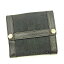 【中古】 グッチ Gucci Wホック財布 二つ折り 財布 レディース メンズ 可 GGキャンバス ブラック キャンバス×レザー 人気 T3666 .
