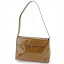 【中古】 プラダ PRADA ショルダーバッグ ワンショルダー バッグ レディース ロゴ ブラウン エナメルレザー 良品 T4199