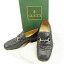 【中古】 グッチ Gucci ローファー #35 1/2 レディース パイソン ブラック レザー 人気 セール Y5254s .