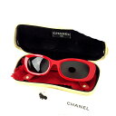 【中古】 シャネル サングラス レッド CHANEL 【シャネル】 T14821