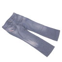 【中古】 ディーゼル インダストリー Diesel Industry ジーンズ ストレート レディース ♯25サイズ ウォッシュブルー コットンCOTTON 100% T13938