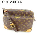 【中古】 ルイヴィトン ショルダーバッグ 斜め掛けショルダー ナイル モノグラム ブラウン モノグラムキャンバス Louis Vuitton 【ルイ・ヴィトン】 T15056