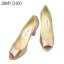 【中古】 ジミーチュウ JIMMY CHOO パンプス シューズ 靴 レディース #36 ピンク ベージュ エナメルレザー 人気 セール G1344 .