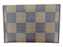 フェンディ FENDI ポーチ マルチケース ブロックチェック t9517_b 【中古】