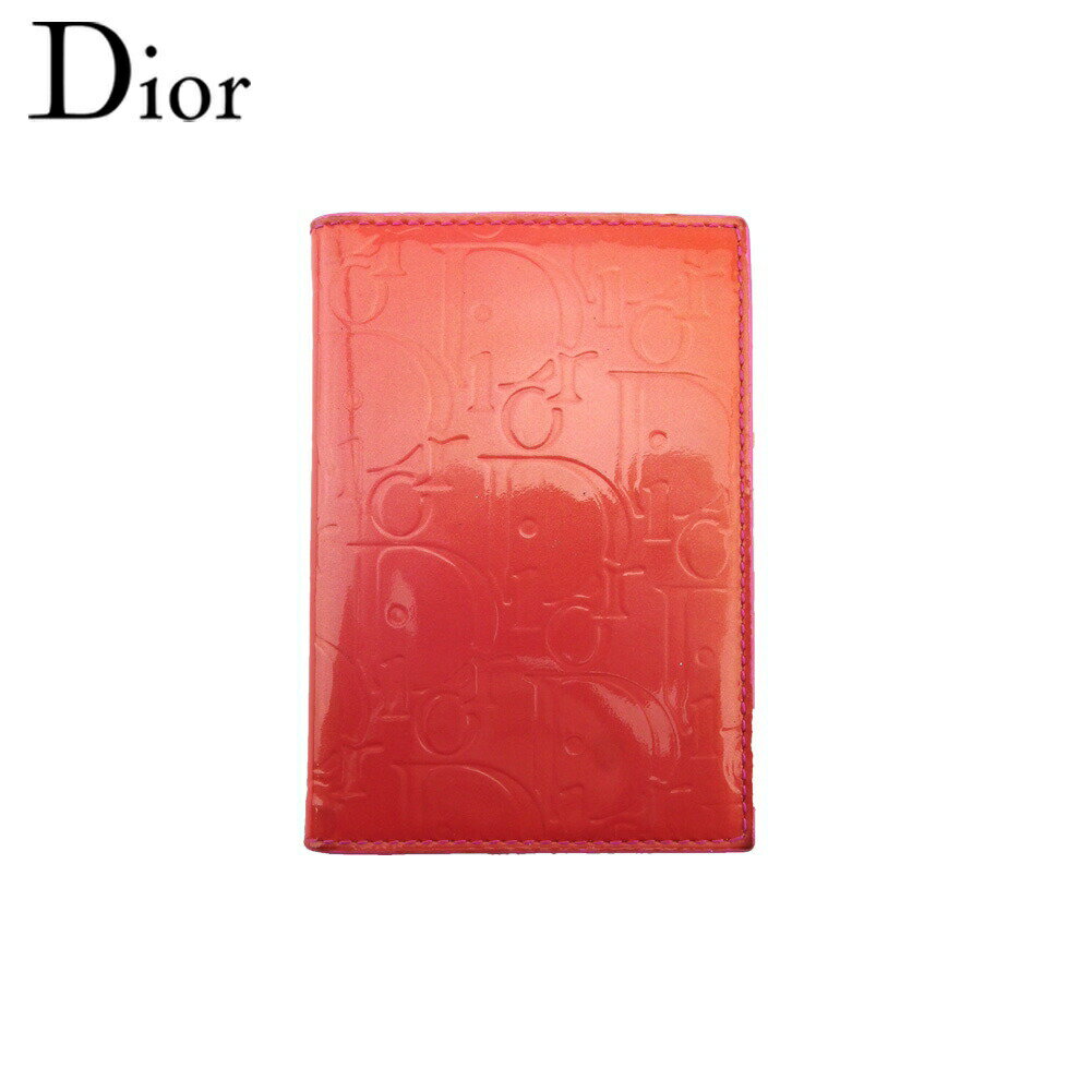 【秋Sale】ディオール Dior パスケース アルティメイト ピンク メンズ 中古
