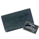 【マラソン10%オフクーポン&P20倍】 シャネル 長財布 ロゴ×ココマーク ブラック CHANEL 【シャネル】 T14240S 【中古】