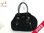 PRADA(プラダ) ショルダーバッグ ロゴジャガード BR4258 黒 ナイロン×レザー【20190325】【中古】【dfs】