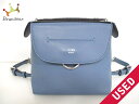 FENDI(フェンディ) リュックサック美品■ バック トゥ スクール 8BZ041 グレー チェーンショルダー/2WAY/表参道店限定 カーフレザー【20190113】【中古】【dfs】