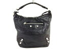 BALENCIAGA(バレンシアガ) ショルダーバッグ ジャイアント・デイ 285437 黒 レザー【20190729】【中古】【dfn】