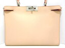 FENDI(フェンディ) ショルダーバッグ美品■ ピーカブー 8BP102 ピンクベージュ×レッド ショルダーストラップ取外し可 レザー【20190624】【中古】【dfs】