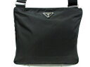 PRADA(プラダ) ショルダーバッグ美品■ - 黒 ナイロン【20200317】【中古】【dfn】