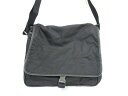 PRADA(プラダ) ショルダーバッグ - V166 黒 ナイロン×レザー【20200123】【中古】【dfn】