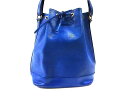 LOUIS VUITTON(ルイヴィトン) ショルダーバッグ エピ ノエ M44005 トレドブルー レザー(LVロゴの刻印入り)【20200516】【中古】【dfn】