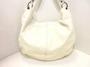 BOTTEGA VENETA(ボッテガヴェネタ) ショルダーバッグ - 263459 白 レザー【20200523】【中古】【dfn】