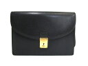 GUCCI(グッチ) セカンドバッグ - 181660940 黒 レザー【20200406】【中古】【dfn】