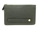 FENDI(フェンディ) クラッチバッグ セレリア 7VA350 ダークグレー レザー【20200407】【中古】【dfn】