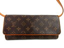 LOUIS VUITTON(ルイヴィトン) ショルダーバッグ モノグラム ポシェット・ツインGM M51852 モノグラム・キャンバス【20200211】【中古】【dfs】