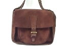 PRADA(プラダ) ショルダーバッグ - ダークブラウン スエード【20200703】【中古】【dfn】