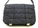 PRADA(プラダ) ショルダーバッグ - VA0714 黒 キルティング ナイロン【20200726】【中古】【dfn】