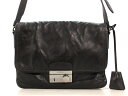 【新着】PRADA(プラダ) ショルダーバッグ - BT0791 黒 革タグ レザー【20200922】【中古】
