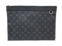 LOUIS VUITTON(ルイヴィトン) クラッチバッグ モノグラムエクリプス(キャンバス)美品■ ポシェット・アポロ M62291 モノグラムエクリプス モノグラム・エクリプス キャンバス【20200503】【中古】【dfs】
