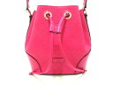 GUCCI(グッチ) ショルダーバッグ美品■ GG ブライトディアマンテ 354229 ピンク 巾着型 レザー【20200714】【中古】【dfs】