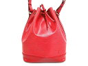 【新着】LOUIS VUITTON(ルイヴィトン) ショルダーバッグ エピ美品■ ノエ M44007 カスティリアンレッド レザー(LVロゴの刻印入り)【20200531】【中古】