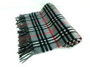 【新着】Burberry's(バーバリーズ) マフラー美品■ グレー×マルチ チェック柄 カシミヤ【20200813】【中古】