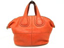 GIVENCHY(ジバンシー) ハンドバッグ ナイチンゲール オレンジ レザー【20200511】【中古】【dfs】