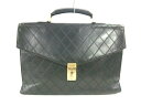 CHANEL(シャネル) ビジネスバッグ ビコローレ 黒 レザー【20200524】【中古】【dfs】
