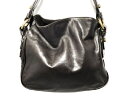BALLY(バリー) ショルダーバッグ トレインスポッティング 黒×レッド×アイボリー レザー×キャンバス【20201018】【中古】【dfn】