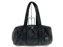 【新着】PORTER/吉田(ポーター) ハンドバッグ タンカー 黒 ナイロン【20201205】【中古】
