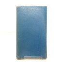 【新着】【中古】HERMES(エルメス) ヴィジョン 手帳 ブルー クシュベル