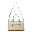 【新着】【中古】PRADA(プラダ) ハンドバッグ 革タグ タルコ(アイボリー) ヴィッテロダイノ(レザー)