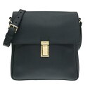 【新着】【中古】PRADA(プラダ) ショルダーバッグ ネイビー サフィアーノレザー