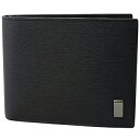ダンヒル 財布 二つ折り財布 中ベロ小銭入れ 19F2F32SG001RSIDECAR GUNMETAL BILLFOLD 4CC & サイドカー レザー BLACK ブラック 黒 BK 【あす楽対応_関東】