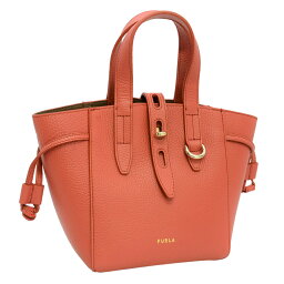 <strong>フルラ</strong> FURLA <strong>トートバッグ</strong> ネット BASRFUA HSF000 CL000 CANNELLA オレンジ レザー カーフ 牛革