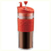 ボダム トラベルプレス 0.45L リッド付き レッドコーヒー豆の旨味や香りを最大限に引き出し、淹れ方も簡単