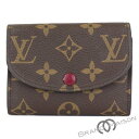 Aランク ルイ・ヴィトン ポルトモネ・ロザリ M41939 モノグラム フューシャ LOUIS VUITTON コインケース 小銭入れ